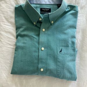 Nautica Men’s Long Sleeve Button Down Classic Fit Size L